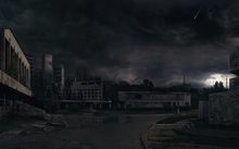 paintings ruins cityscapes apocalypse plants 1680x1050 wallpaper 